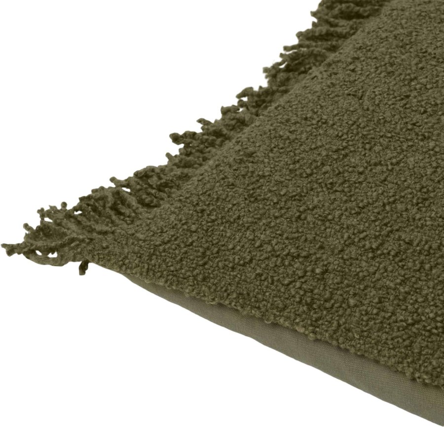 Broste Copenhagen Fria Kissenbezug 40x60 cm, Gr�n