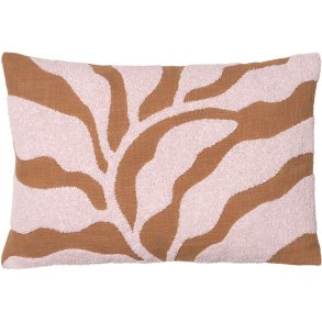 Broste Copenhagen Delia Kissenbezug 40x60 cm, Rot
