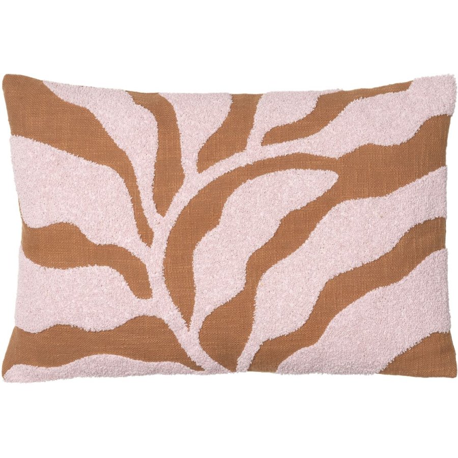 Broste Copenhagen Delia Kissenbezug 40x60 cm, Rot