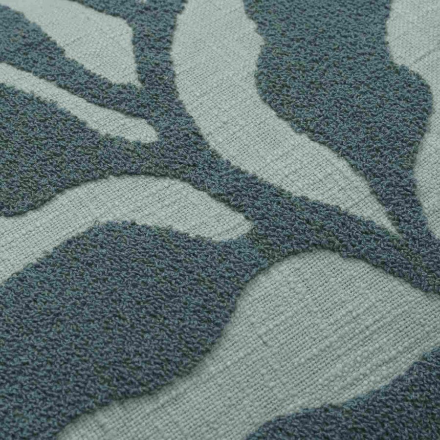 Broste Copenhagen Delia Kissenbezug 40x60 cm, Blau