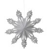 Broste Copenhagen Snowflake Ornament 30 cm, Slv