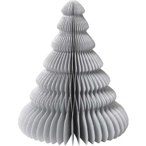 Broste Copenhagen Honeycomb Weihnachtsbaum H15 cm, Silber