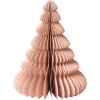 Broste Copenhagen Honeycomb Juletr H15 cm, Dusty Pink