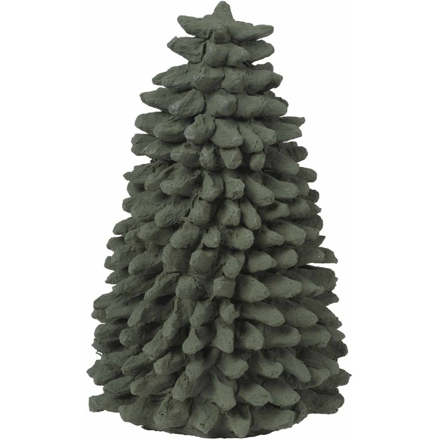 Broste Copenhagen Pulp Juletr H21 cm, Thyme