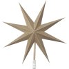 Broste Copenhagen Star Baumspitze 30 cm, Natural Brown