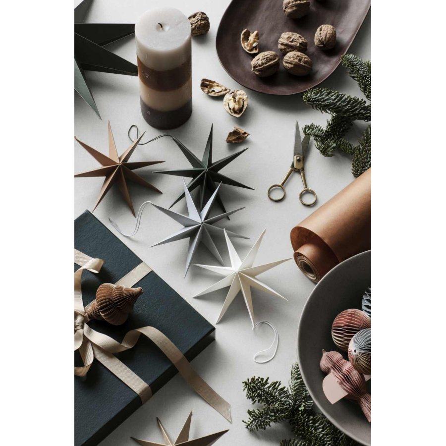 Broste Copenhagen Star Ornament 15 cm, Deep Forest