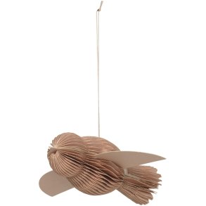 Broste Copenhagen Bird Ornament 10 cm, Dusty Pink