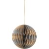 Broste Copenhagen Ball Ornament 13 cm, Silber