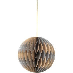 Broste Copenhagen Ball Ornament 13 cm, Silber