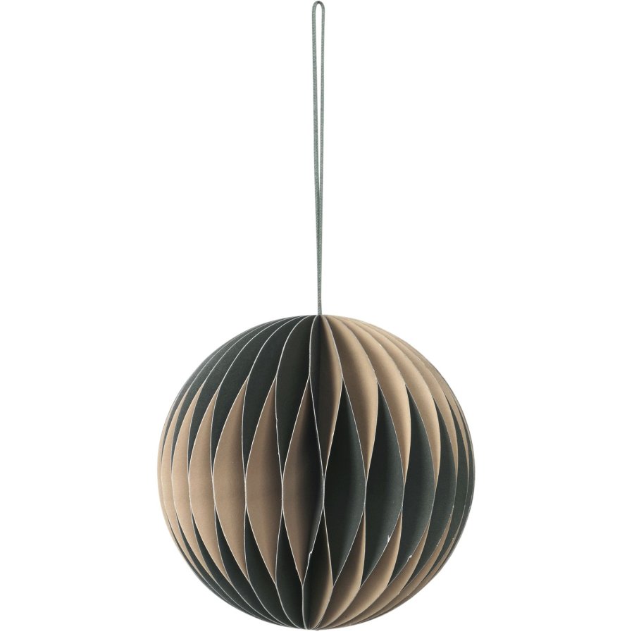 Broste Copenhagen Ball Ornament 9 cm, Indian Tan