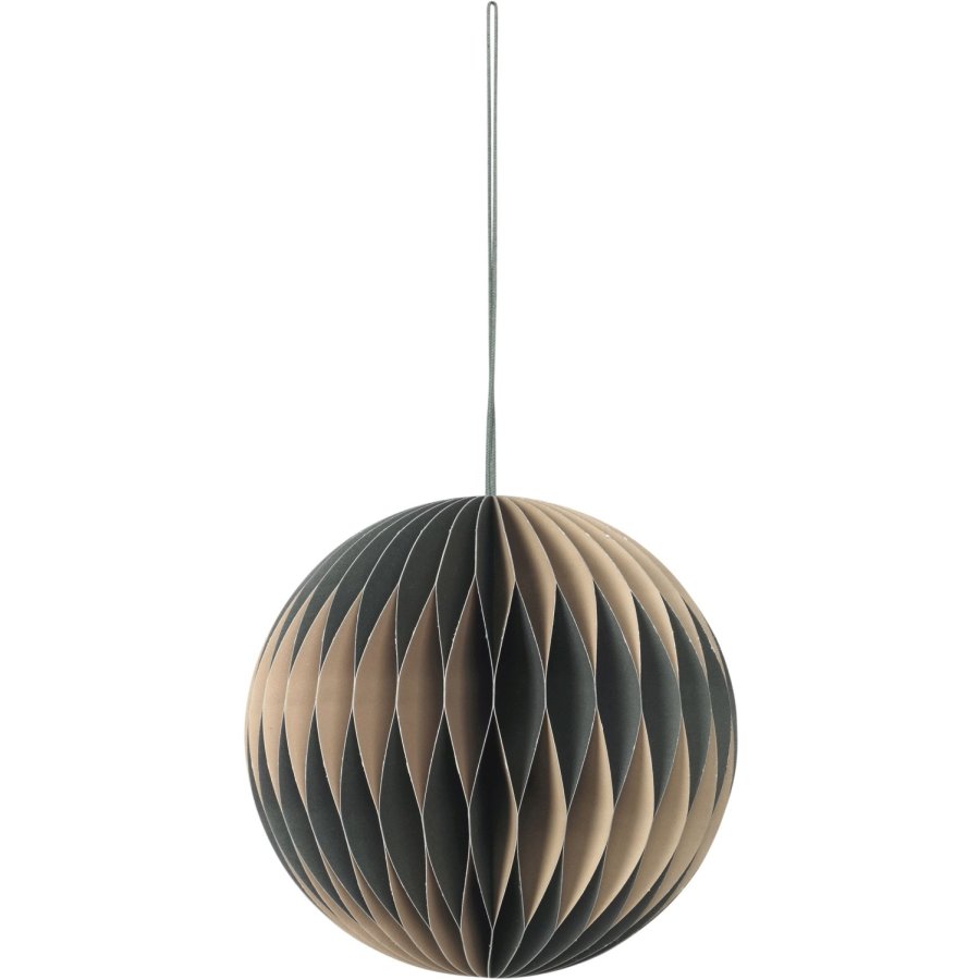 Broste Copenhagen Ball Ornament 13 cm, Indian Tan