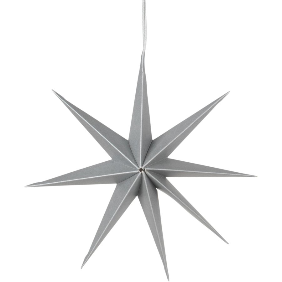 Broste Copenhagen Star Ornament 50 cm, Silber