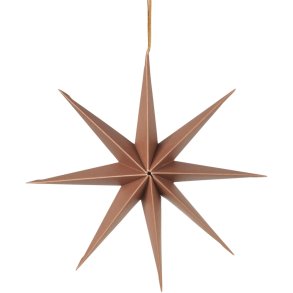 Broste Copenhagen Star Ornament 50 cm, Indian Tan