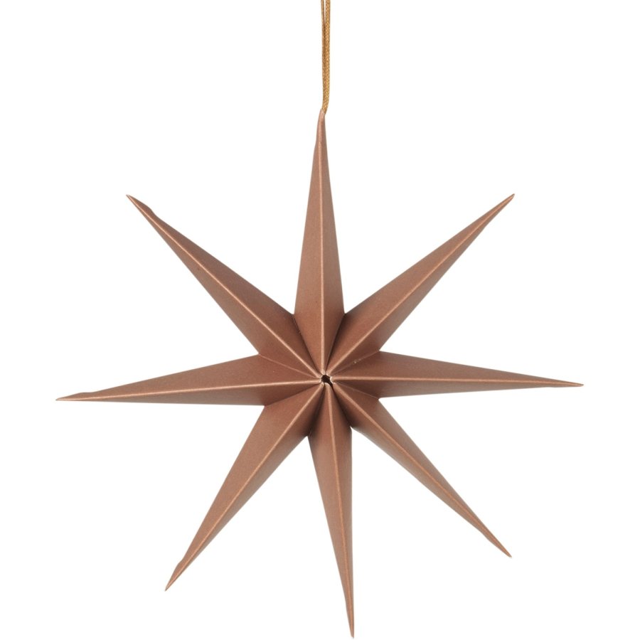 Broste Copenhagen Star Ornament 50 cm, Indian Tan