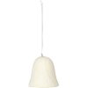 Broste Copenhagen Pulp Glockenornament 6 cm, Wei