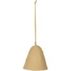 Broste Copenhagen Pulp Glockenornament 6 cm, Braun