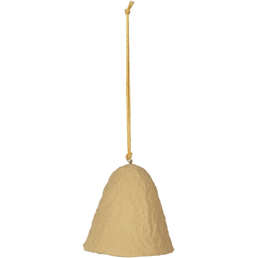 Broste Copenhagen Pulp Glockenornament 6 cm, Braun