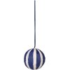 Broste Copenhagen Sphere Weihnachtskugel 6 cm, Intense Blue