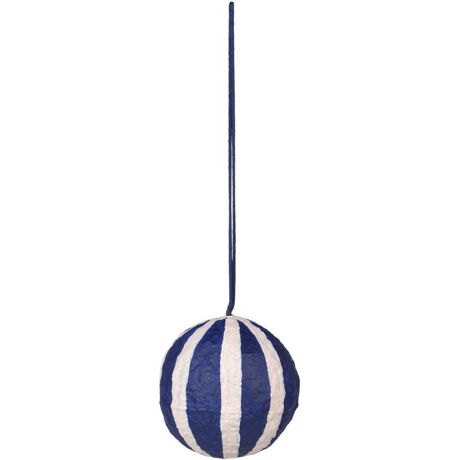 Broste Copenhagen Sphere Weihnachtskugel 6 cm, Intense Blue