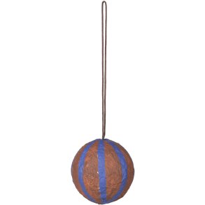 Broste Copenhagen Sphere Julekugle 6 cm, Caramel Brown