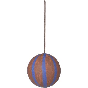 Broste Copenhagen Sphere Julekugle 8 cm, Caramel Brown