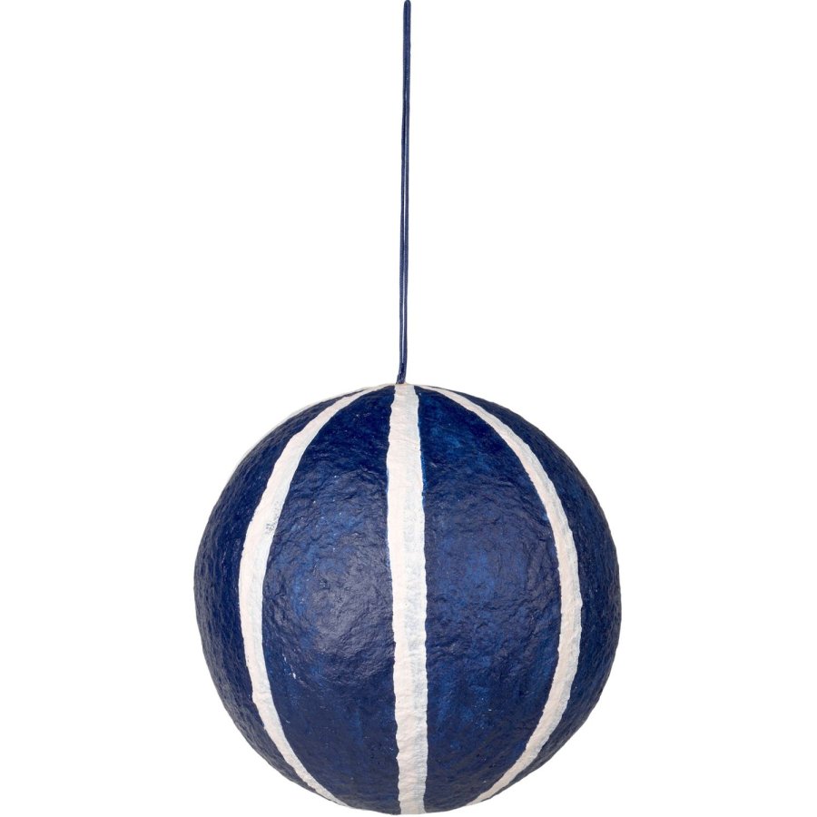 Broste Copenhagen Sphere Weihnachtskugel 12 cm, Intense Blue