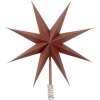 Broste Copenhagen Star Baumspitze 30 cm, Pompeian Red