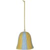 Broste Copenhagen Stripe Pulp Ornament 6 cm, Pigeon Blue