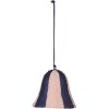 Broste Copenhagen Stripe Pulp Ornament 6 cm, Intense Blue