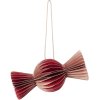 Broste Copenhagen Caramel Ornament 7,5 cm, Pompeian Red