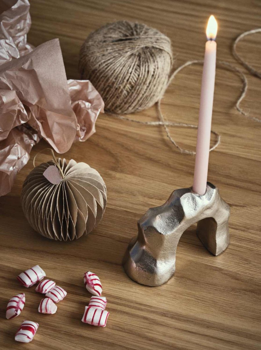 Broste Copenhagen Apple Ornament H6 cm, Natural Brown