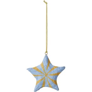 Broste Copenhagen Pulp Ornament 8,5 cm, Pigeon Blue
