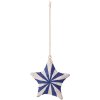 Broste Copenhagen Pulp Ornament 8,5 cm, Intense Blue