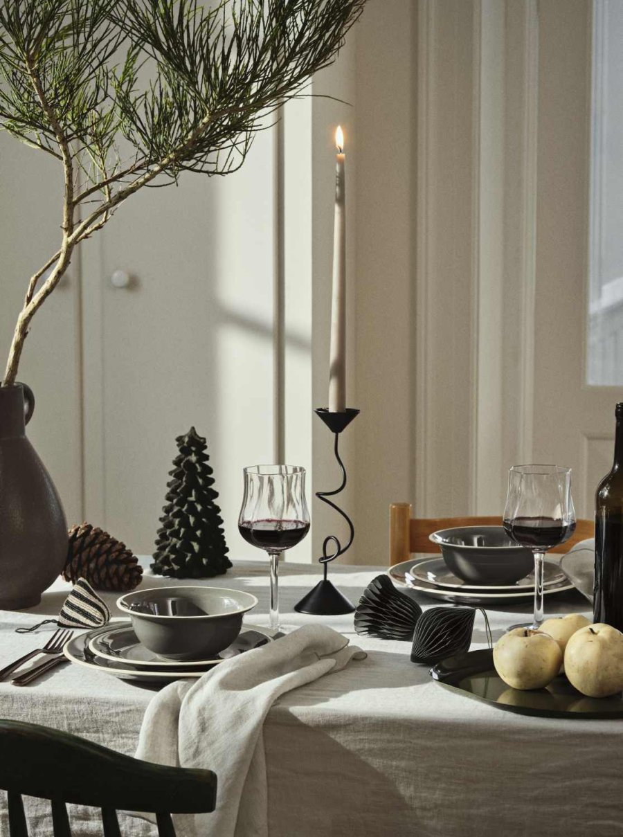 Broste Copenhagen Christmas Mix Ornament 2er Set 8 cm, Thyme