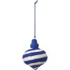 Broste Copenhagen Pulp Ornament 7,5 cm, Intense Blue