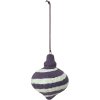 Broste Copenhagen Pulp Ornament 7,5 cm, Blackberry Purple