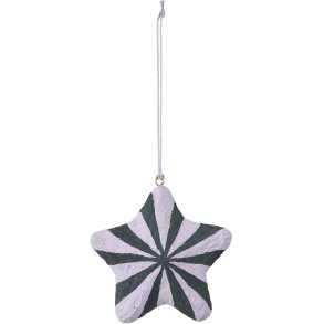 Broste Copenhagen Pulp Ornament 8,5 cm, Orchid Light Purple
