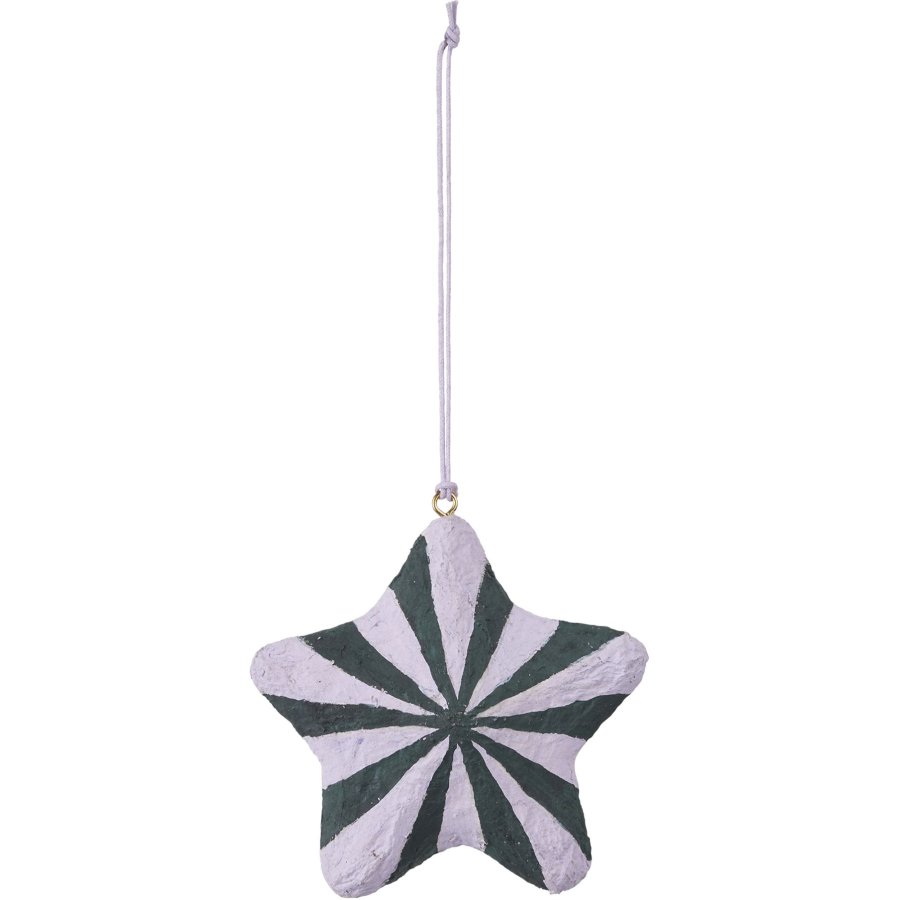 Broste Copenhagen Pulp Ornament 8,5 cm, Orchid Light Purple