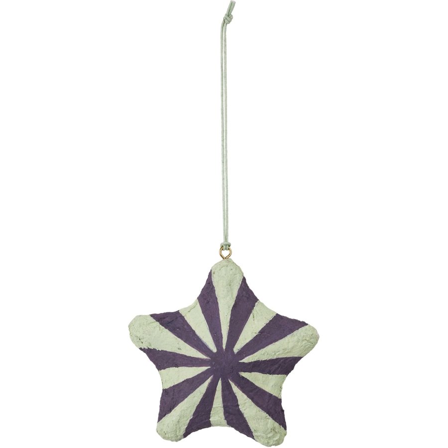 Broste Copenhagen Pulp Ornament 8,5 cm, Blackberry Purple