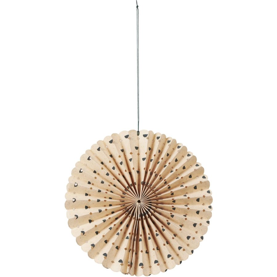 Broste Copenhagen Stella Rosette 12 cm, Natural