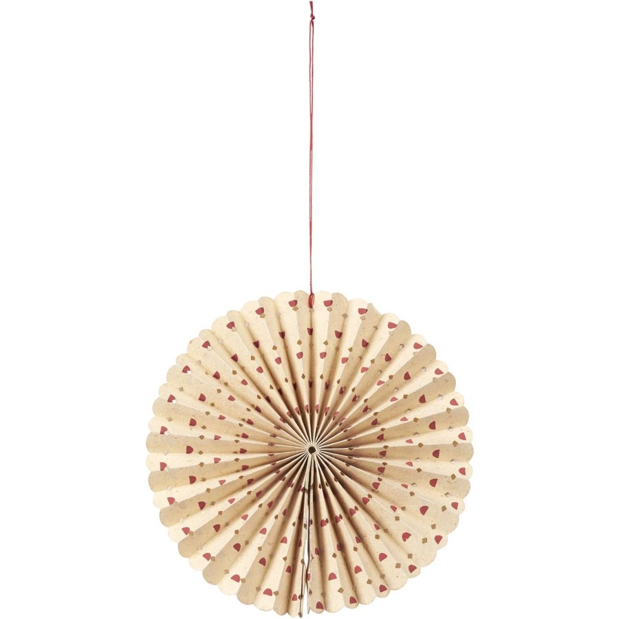 Broste Copenhagen Stella Rosette 12 cm, Natural
