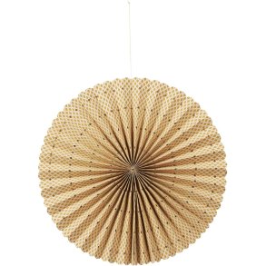 Broste Copenhagen Stella Rosette 43 cm, Harvest Gold