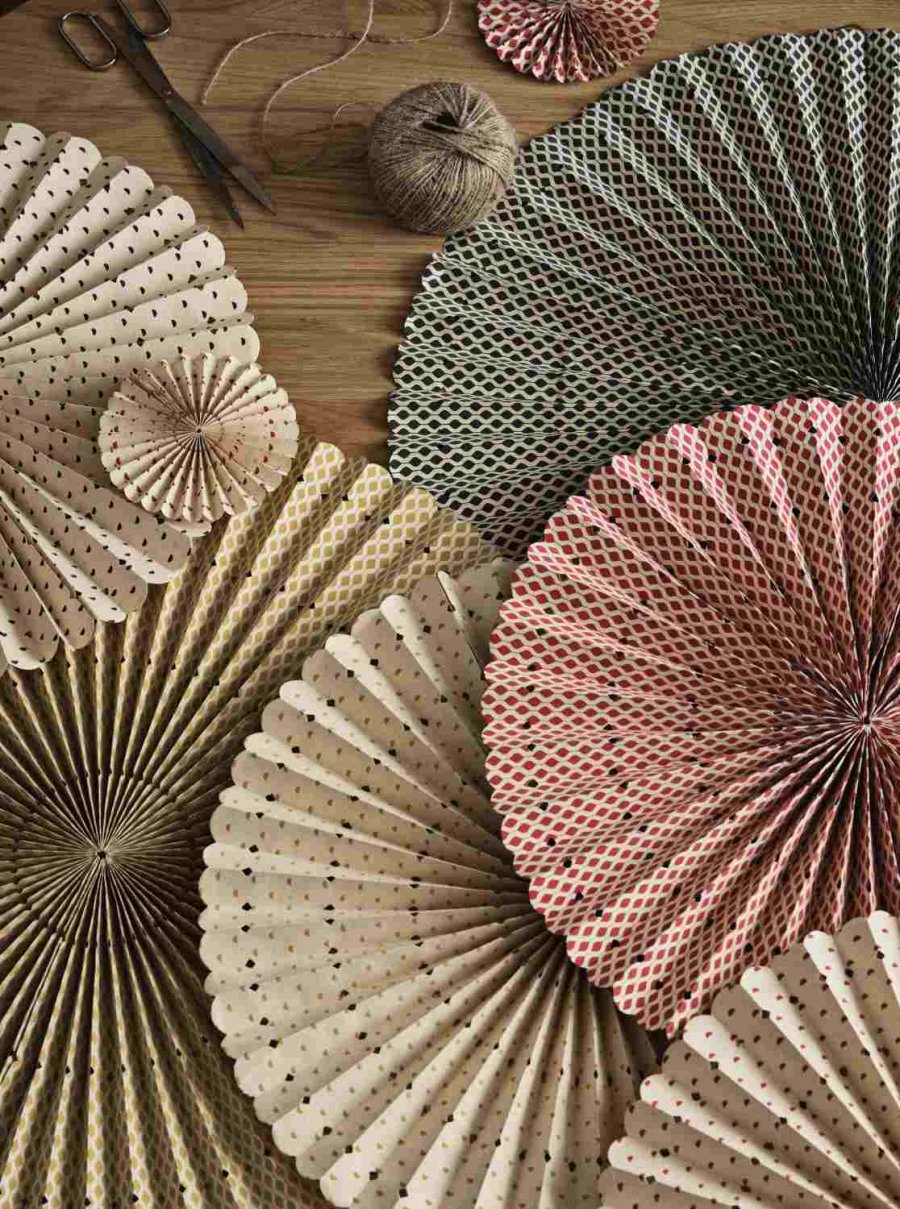 Broste Copenhagen Stella Rosette 60 cm, Harvest Gold