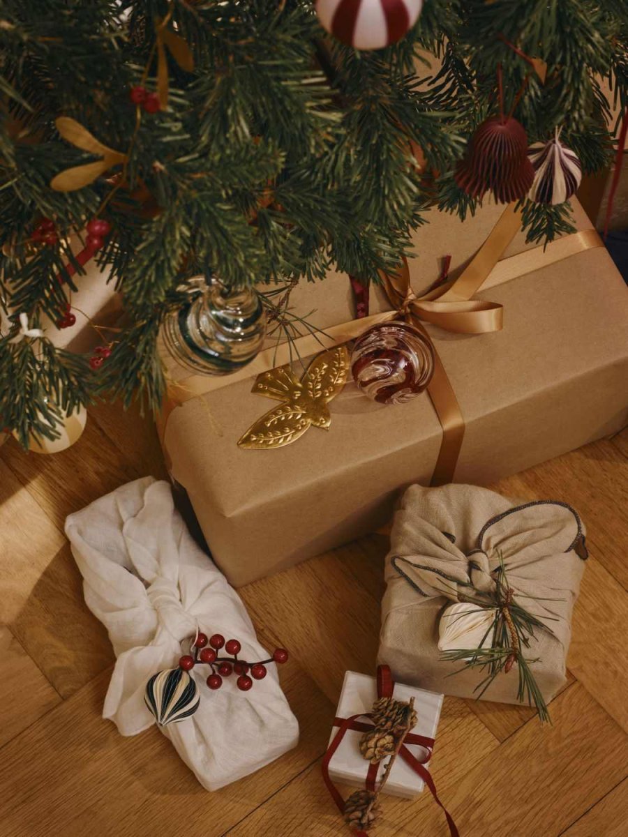 Broste Copenhagen Spira Ornament 6-delige set �3,8 cm, Groen