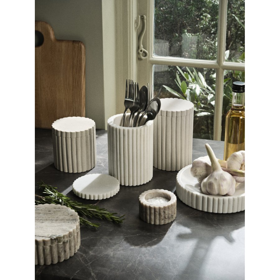 Broste Copenhagen Plato Schale �18 cm, Wei�