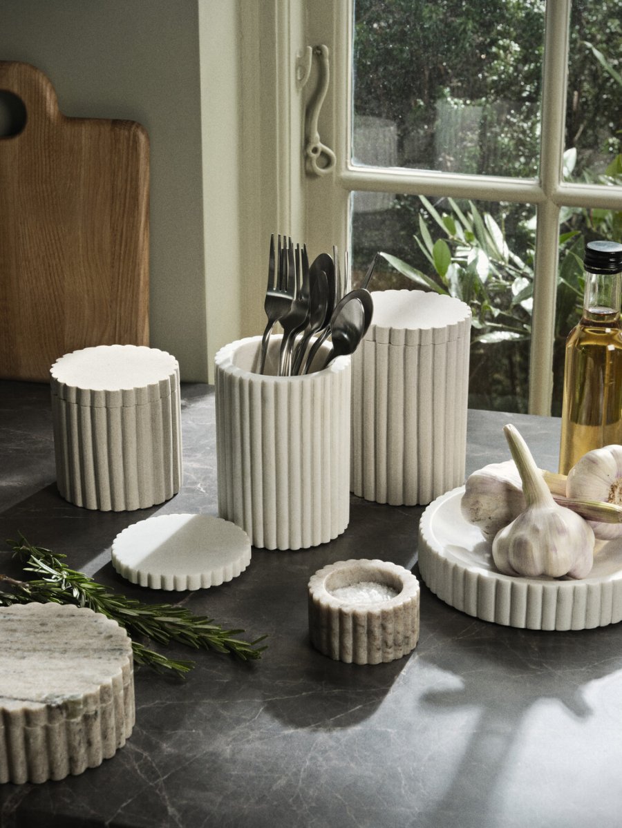 Broste Copenhagen Plato Schale �18 cm, Wei�