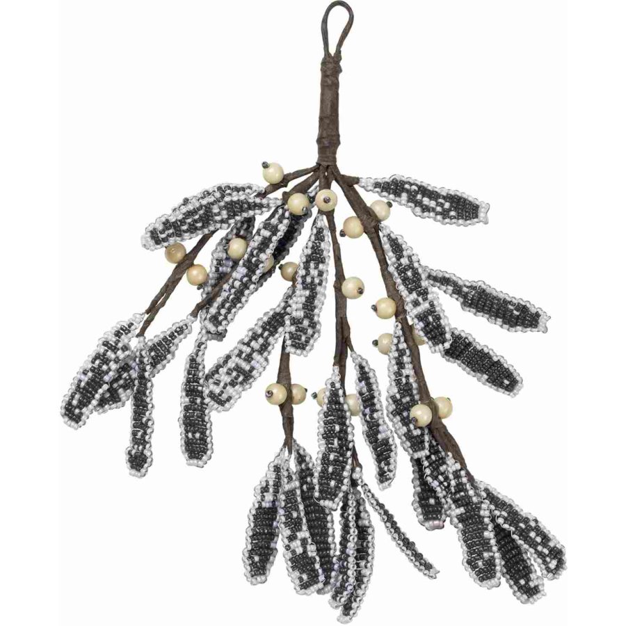 Broste Copenhagen Mistletoe Ornament 17x18 cm, Forest Green
