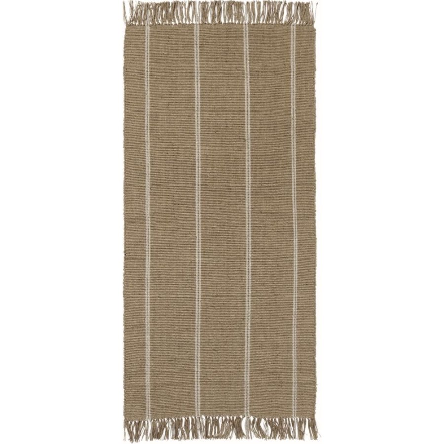 Broste Copenhagen Yuki Teppich 70140cm, Wei