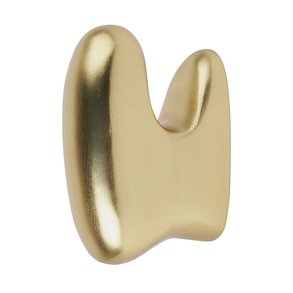 Broste Copenhagen Roberta Wandhaken 10x7 cm, Brass Finish