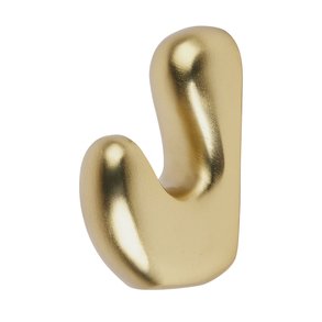 Broste Copenhagen Roberta Wandhaken 10x6 cm, Brass Finish